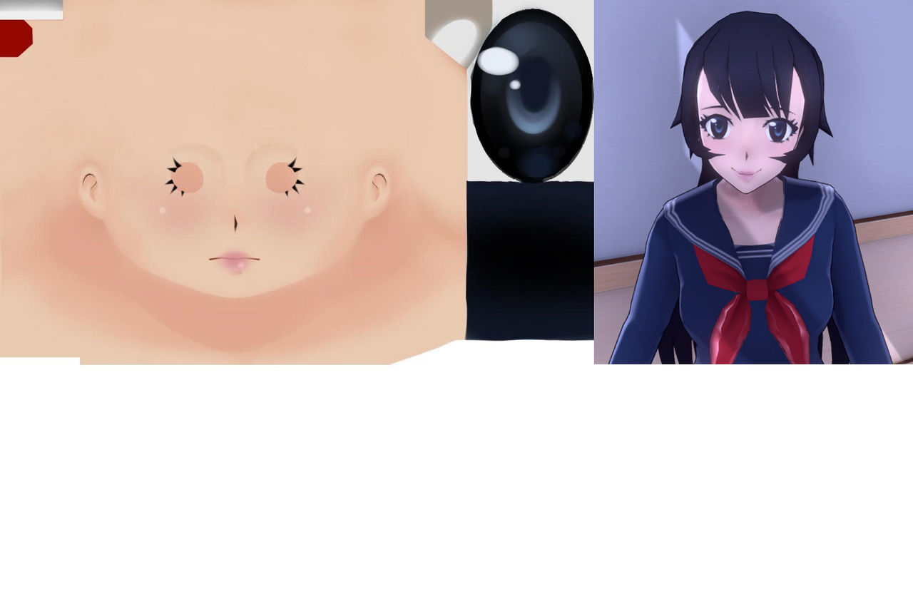 Yandere Simulator face skin texture (dark) by nnnekos on DeviantArt Yandere Simulator face skin texture (dark) by nnnekos on DeviantArt