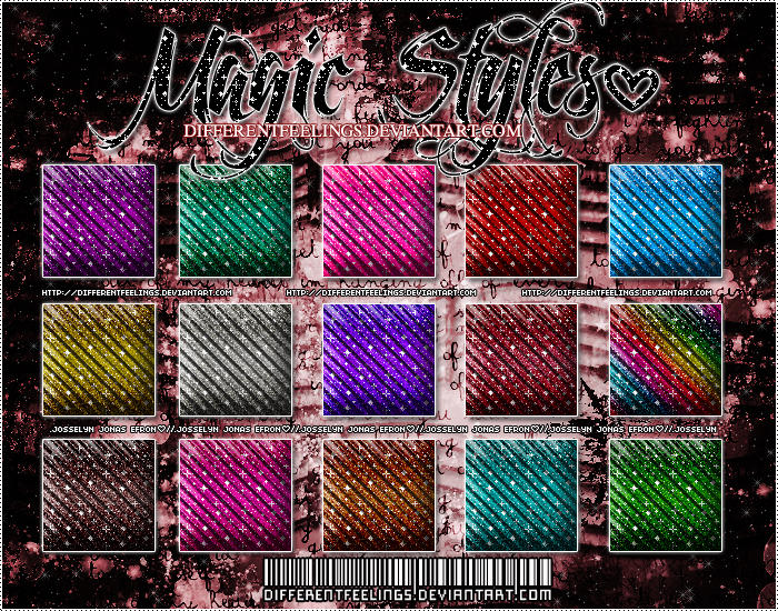 Magic Style Graphics #-MagicStyles. by differentfeelings on DeviantArt