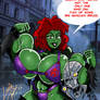 Hulked Out Black Widow by Lonzo1