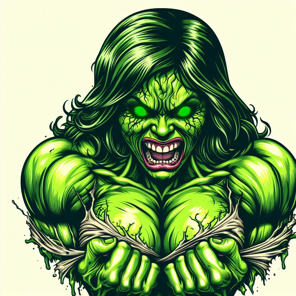 SheHulk Transformation by Loki667 on DeviantArt