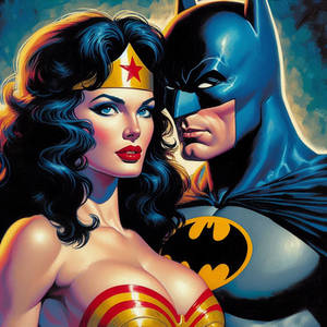 80's Wonder Woman and Batman