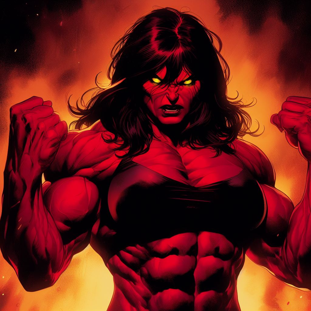 She Red Red She-Hulk 9 by Loki-667 on DeviantArt