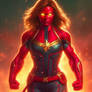Captain Marvel Red She-Hulk Transformation 3