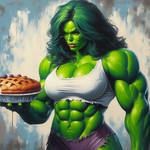 She-Hulk 3.1415 pie 3 by Loki-667