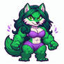 Anthro Wolf She-Hulk ~4