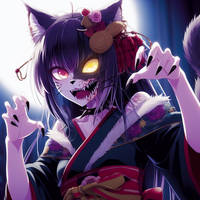 Yokai Catgirl Transformation 