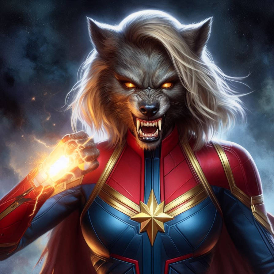 Marvel Rivals Werewolf Lady Werewolf Captain Marvel 2 by Loki-667 on DeviantArt