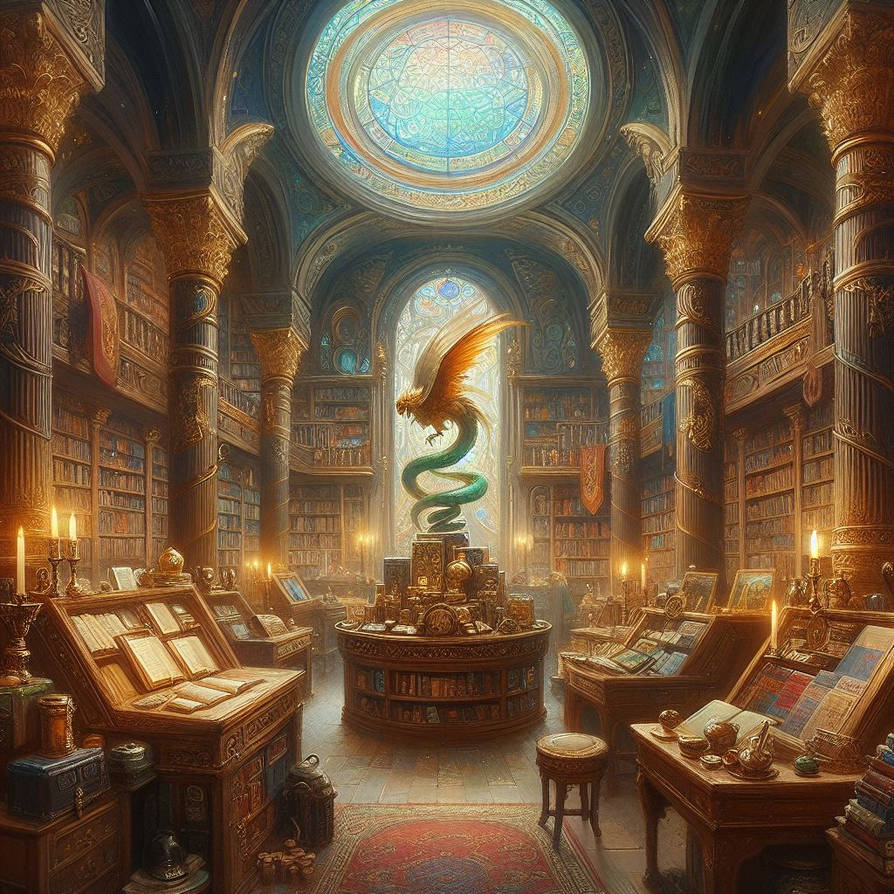 Fantasy Library 2 by Loki-667 on DeviantArt