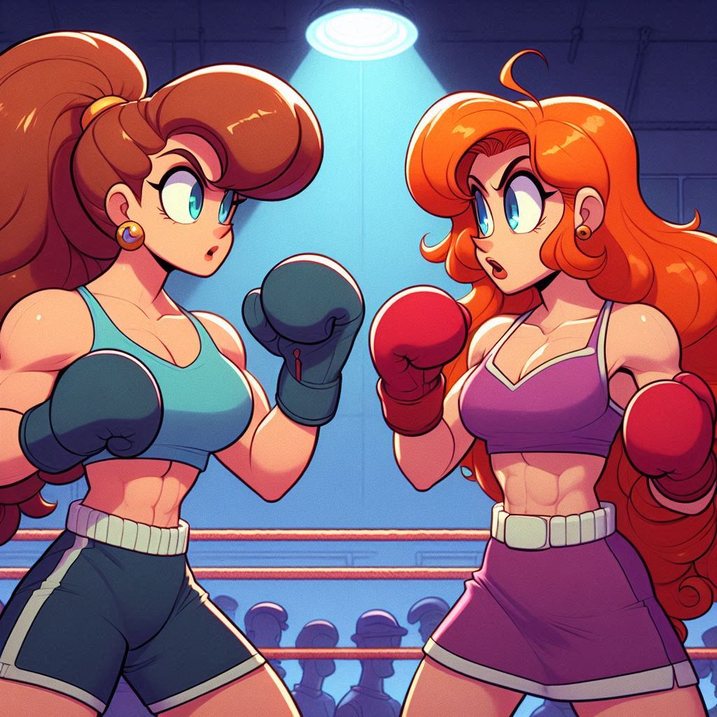 Bed Boxing Deviantart Boxing Beauties by Loki-667 on DeviantArt