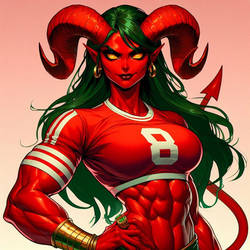Sporty Demoness 2