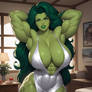 She-Hulk in Sparkling Silver