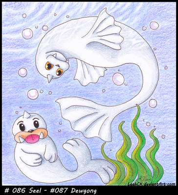 #086 Seel - #087 Dewgong