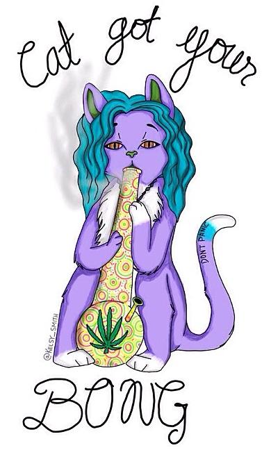 SheSmokesJoints as a cat