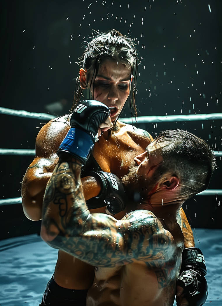 Female vs Male - Mixed Fight by FightClub78 on DeviantArt