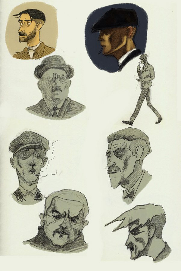 Peaky Blinders faces