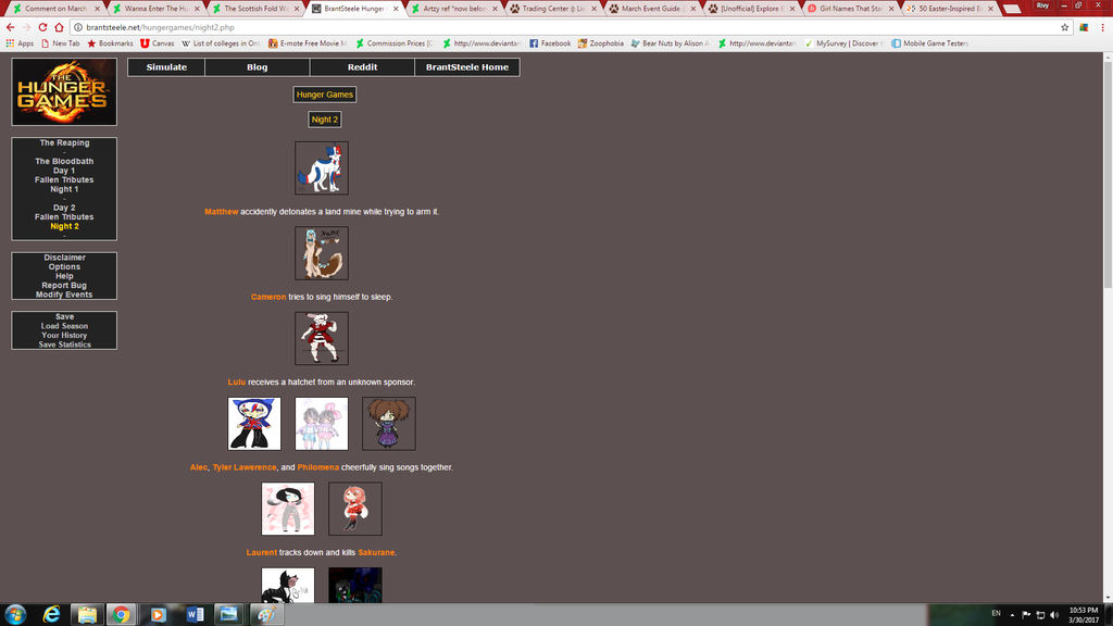 Hunger Games 17 by Riverthunder Hunger Games 17 by Riverthunder