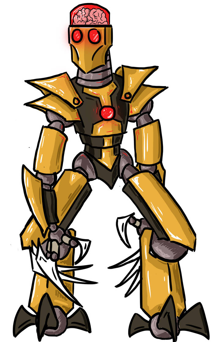 Brain-bot 002 by EluSilimaure on DeviantArt