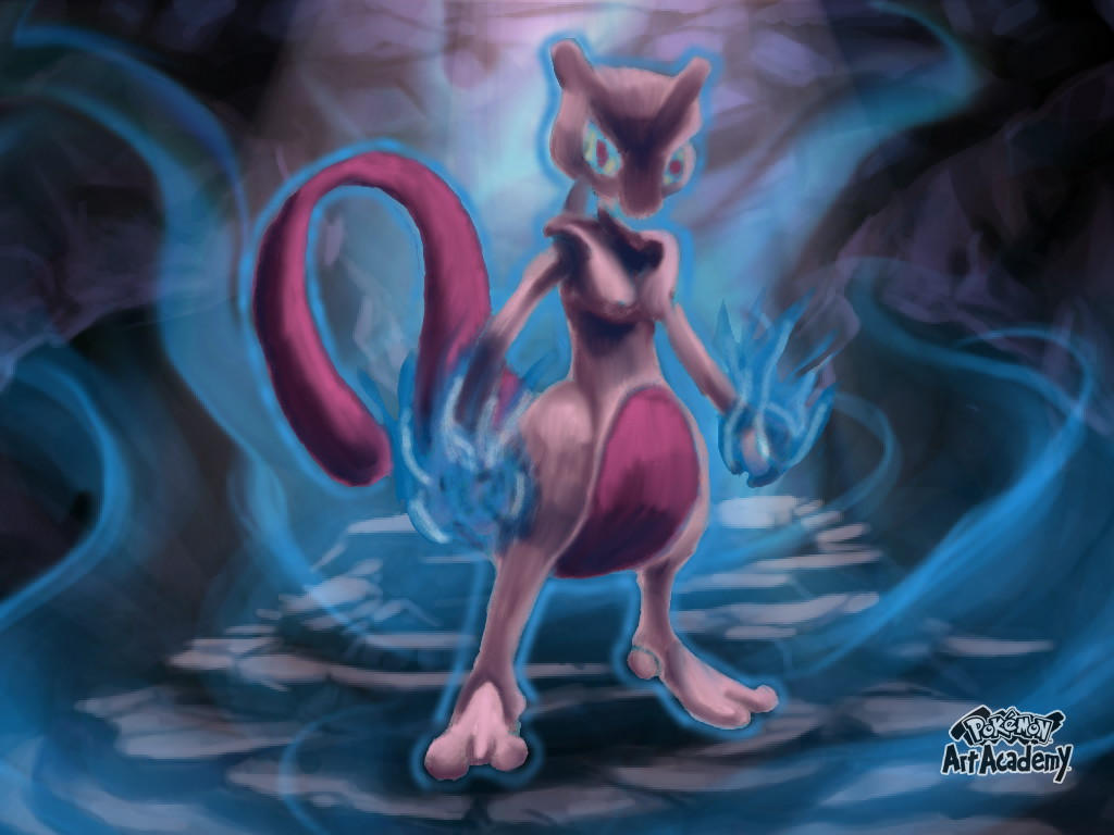 Two Pokemon psychic mewtwo by Shadle1 on DeviantArt