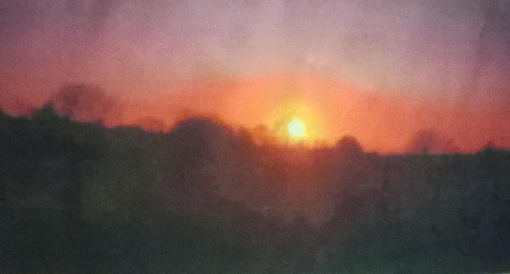 creepy sun set by Shadle1 on DeviantArt