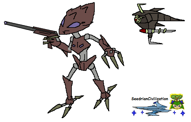 Metarex Soldier and Metarex Starfighter