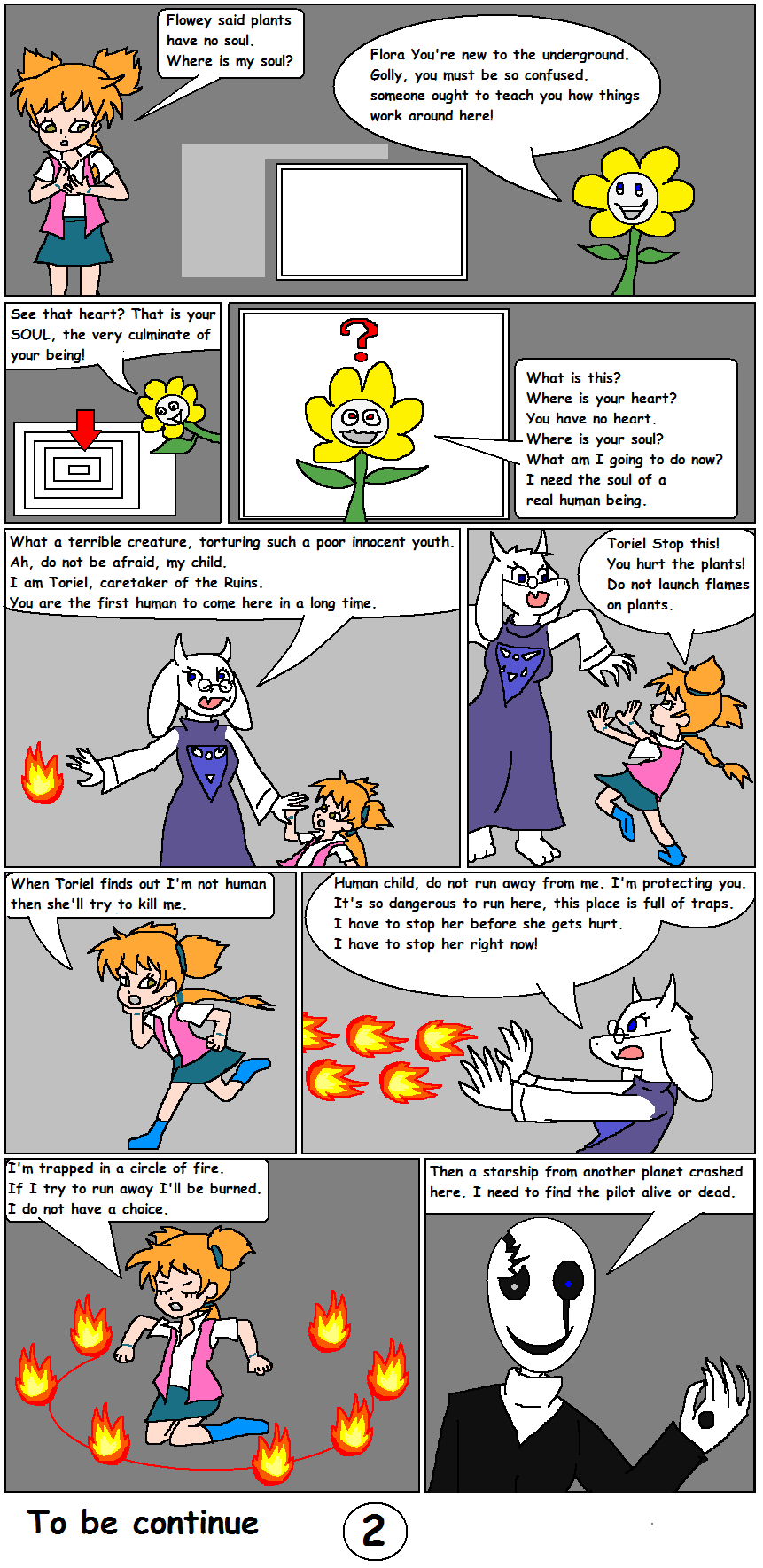 Undertale Fan Comic Undertale Leaf Page 002 By Florapolitis On Deviantart