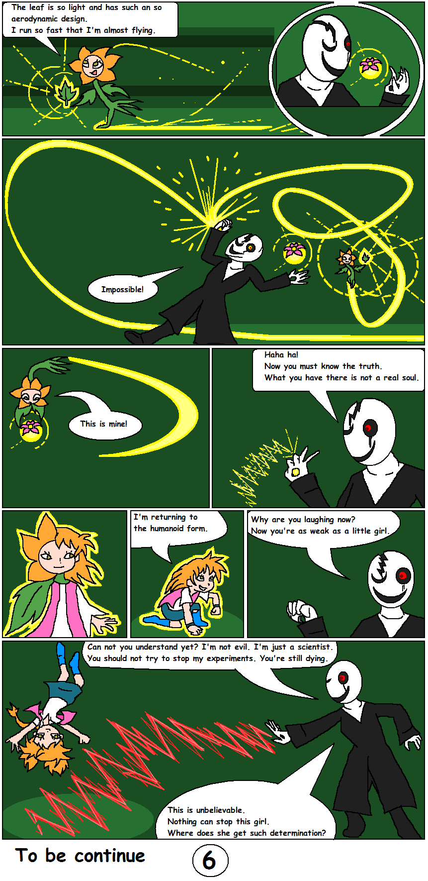 Undertale Fan Comic Undertale Leaf Page 006 By Florapolitis On Deviantart