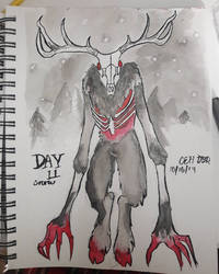 Inktober 2019 Day 11: Snow