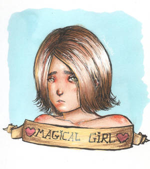 Magical Girl Yoko (a gift for a friend)