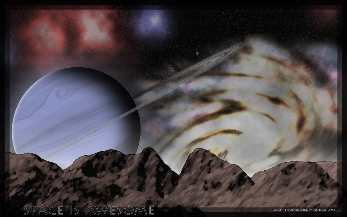 Widescreen Space Wallpaper by SiguyTheDoodler on DeviantArt