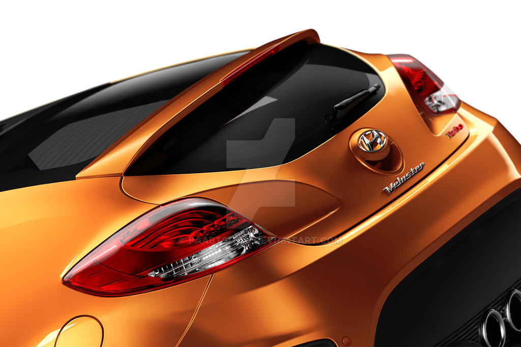 Hyundai Veloster Rear by paabtsitau on DeviantArt