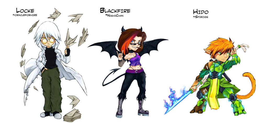 Chibi Commission Examples by Rev-M on DeviantArt