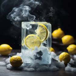 Frozen lemons