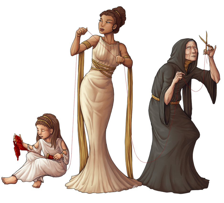 Moirai -- Three Fates by Luminous-Angel on DeviantArt