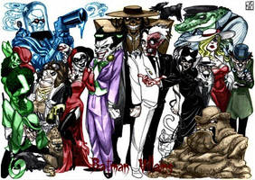 Batman Villains Line-up 1