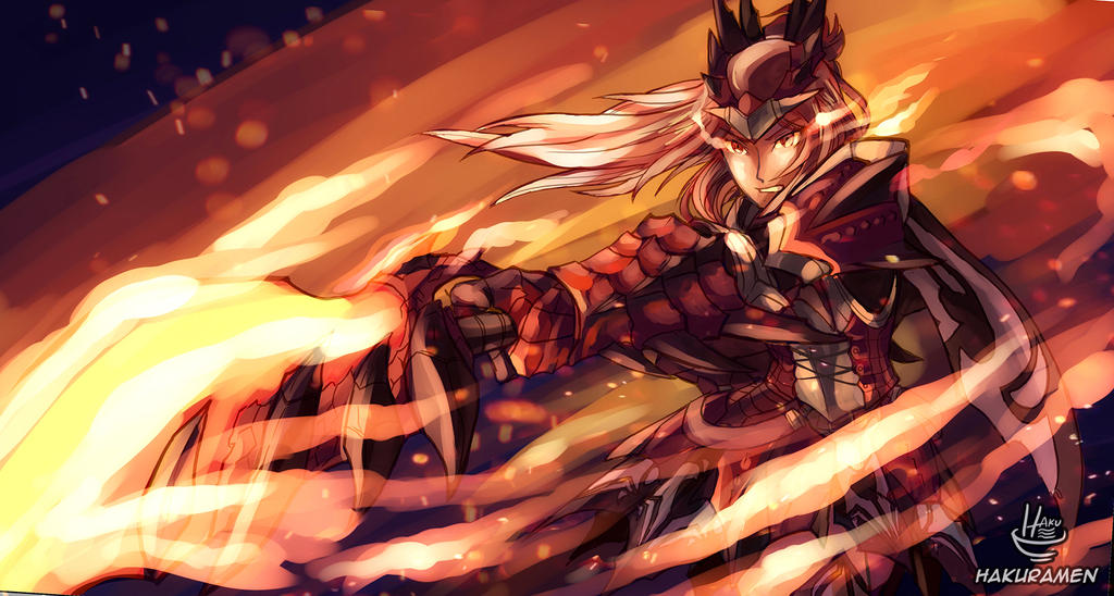 Dreadking Rathalos by Hakuramen on DeviantArt