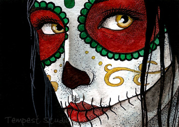 Skull Sister I ATC