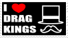 I heart Drag Kings stamp by kingsalip