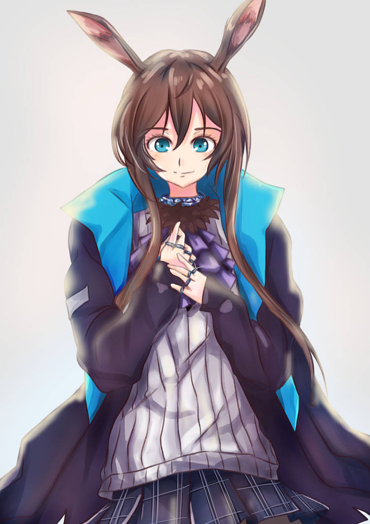 Amiya (rabbit) Arknights by scarlethikaru on DeviantArt