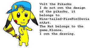 Volt the Pikachu