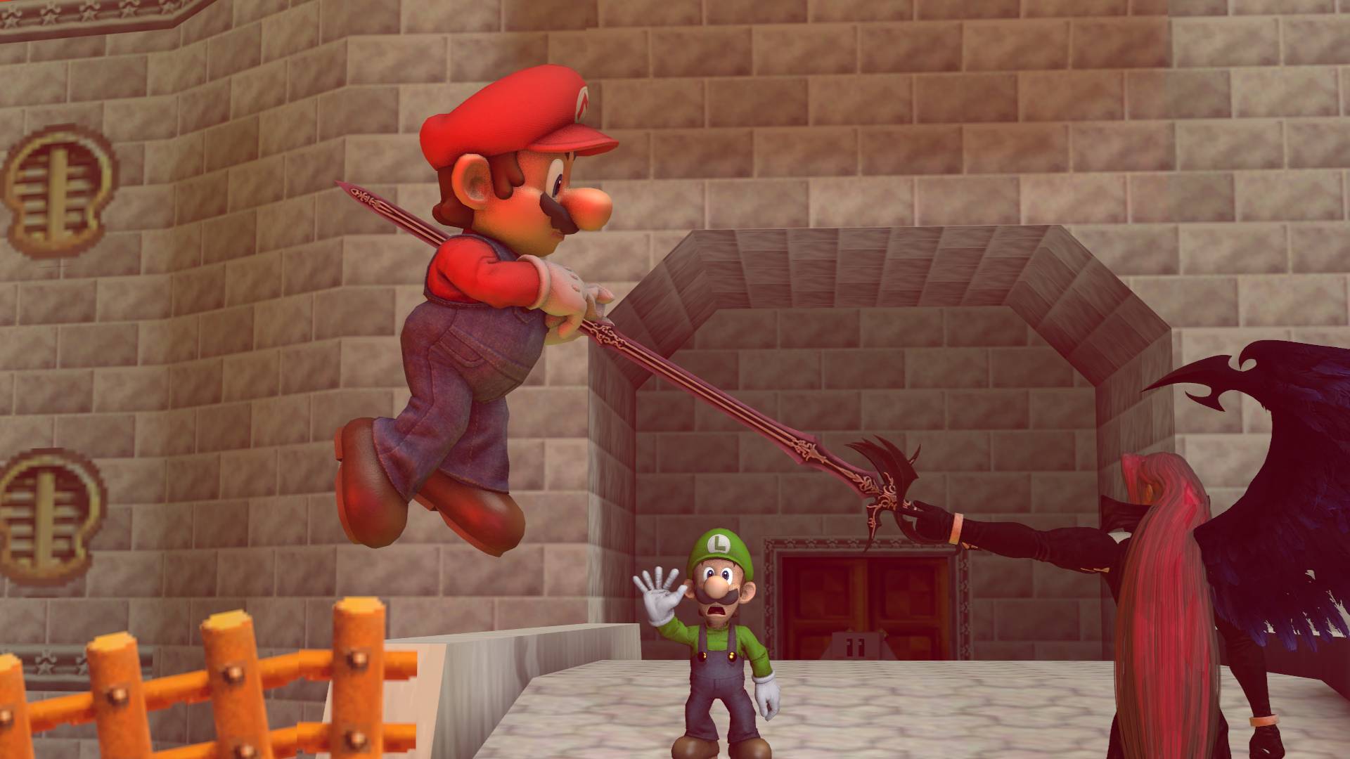 Mario Fatality (SFM) Mario dies by SMG4Muffin on DeviantArt