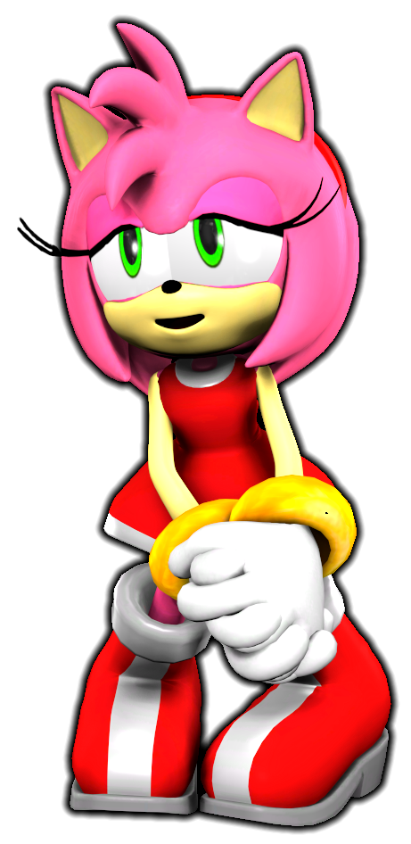 Sonic X Amy Rose (PNG) by jacobstout on DeviantArt