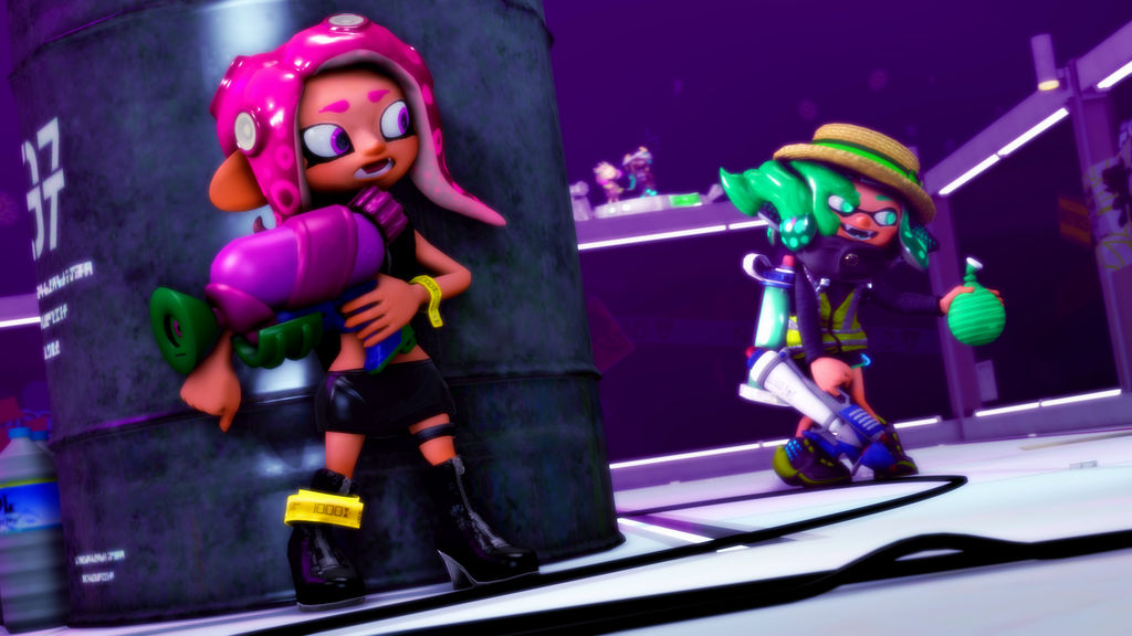 (SFM) Agent 8 Vs Agent 3 by MuffyWithSunglasses on DeviantArt