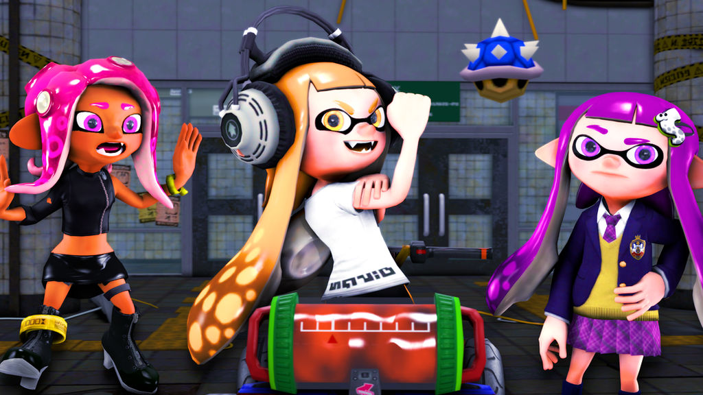 Inkling Kart 8 Deluxe by SMG4Muffin on DeviantArt