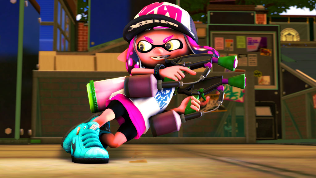 Splatoon 2 Red Inkling Splatoon 2 Inkling by makotomuffin on DeviantArt