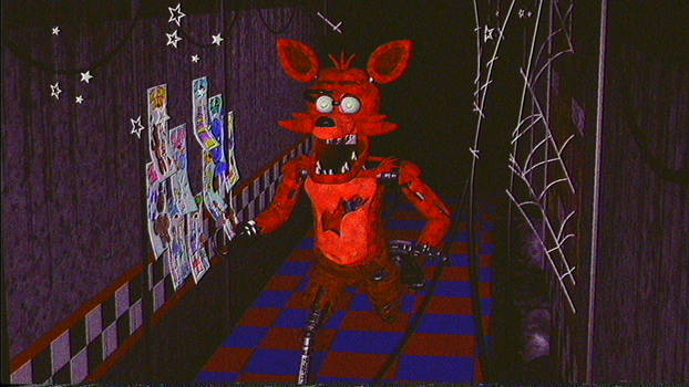 FNAF RENDER: Foxy Running