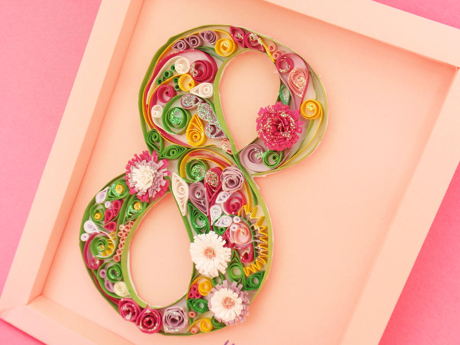 Quilled 8