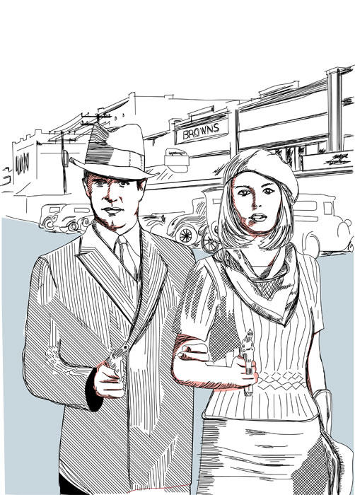 Bonnie and Clyde by danielduran on DeviantArt