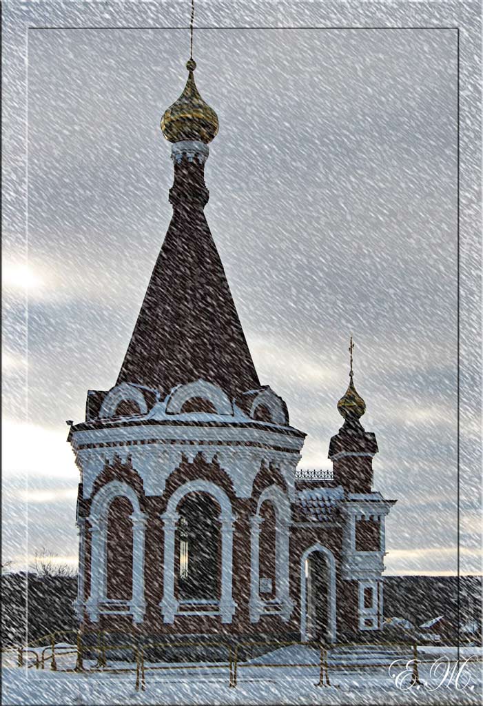 Rossiya. city Saransk.Temple