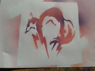 Fox Stencil