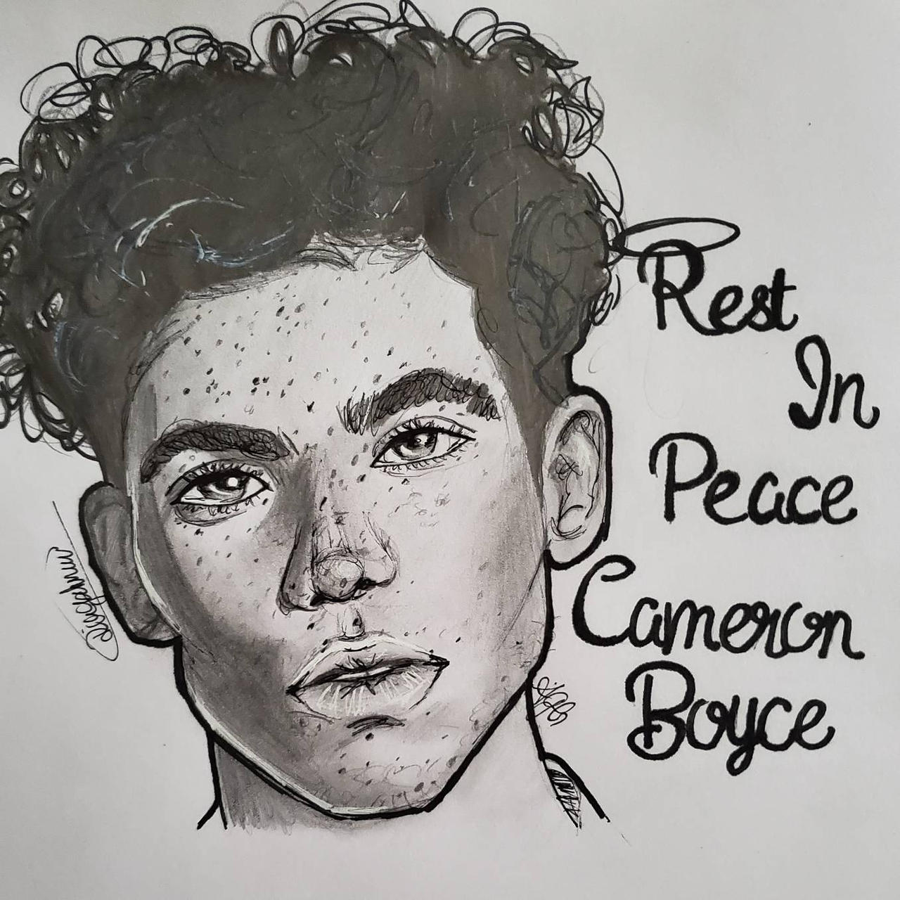 RiP Cameron Boyce by TheeDiaJahnee on DeviantArt